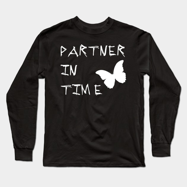 Partner in Time Long Sleeve T-Shirt by sallydiamonds